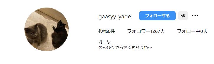 ガーシーInstagram